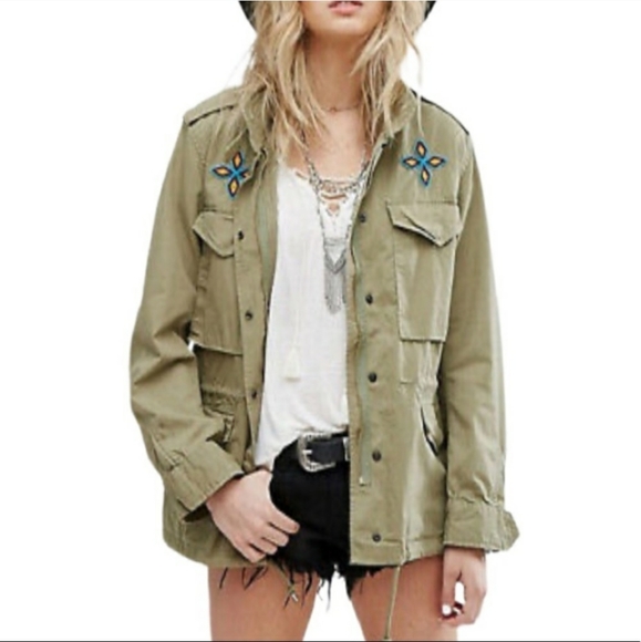 denim and supply military jacket